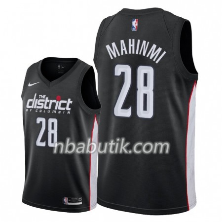 NBA Mænd Trøje Washington Wizards Ian Mahinmi 28 2018-19 Nike City Edition Sort Swingman